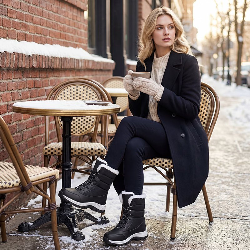 Bottes d’hiver imperméables antidérapantes pour femmes - Le Privier