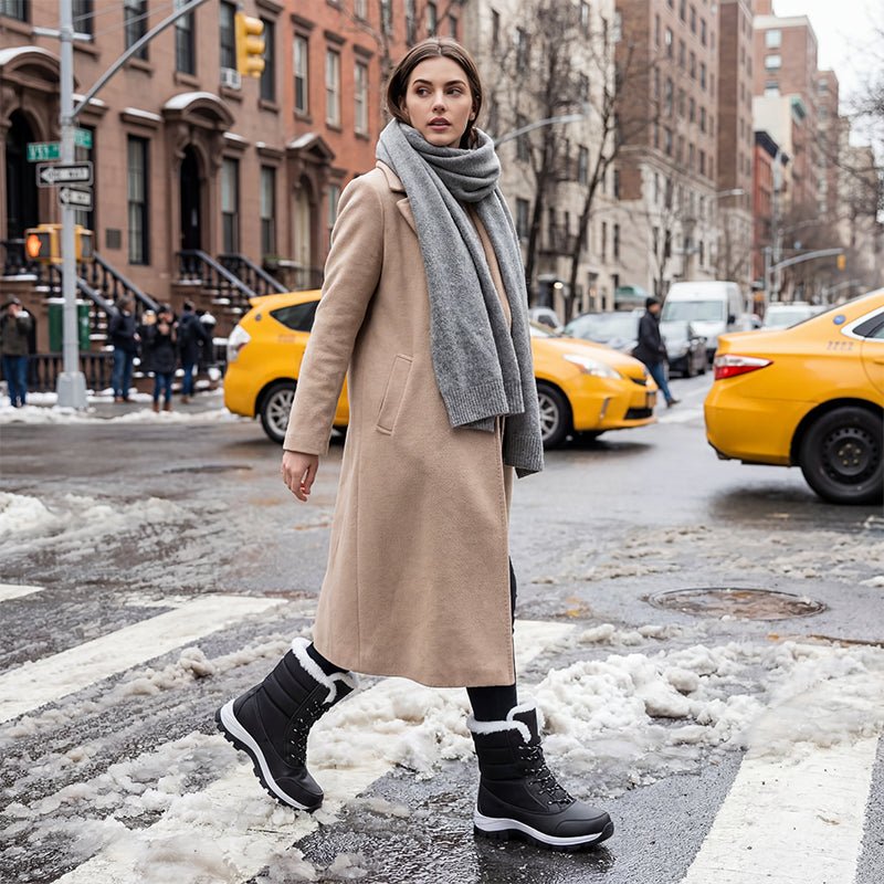 Bottes d’hiver imperméables antidérapantes pour femmes - Le Privier