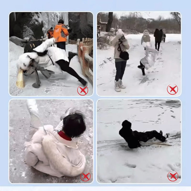 Crampons antidérapants 5 pointes pour chaussures & bottes - Le Privier