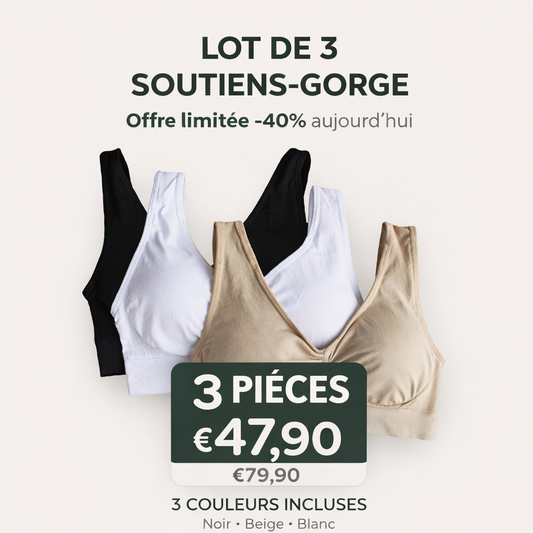 Privier™ - Soutien-gorge qui lisse le dos et rehausse naturellement la poitrine